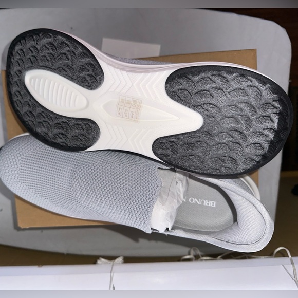 Bruno Marc Men's Light Gray Slip-On size9.5 Loafers (47) - Picture 2 of 6